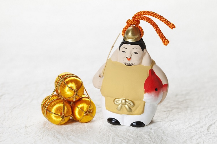 博多 十日戎神社 えびすだるま 福越し 張子 郷土玩具 【公式通販】
