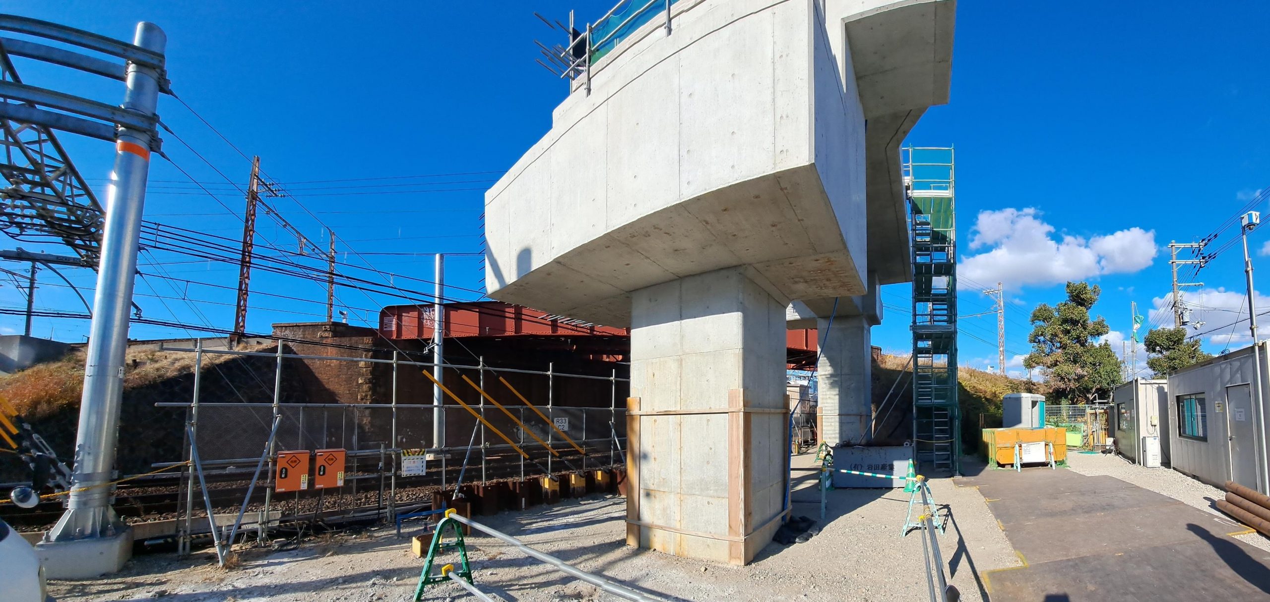 高架に上がる「南海本線 高架化」現場見学ツアー