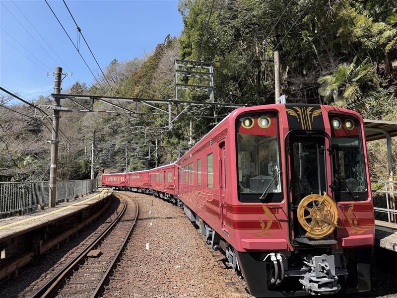 コーヒーを片手に電車で旅をする。高野山とふもと8駅を巡るジャパン