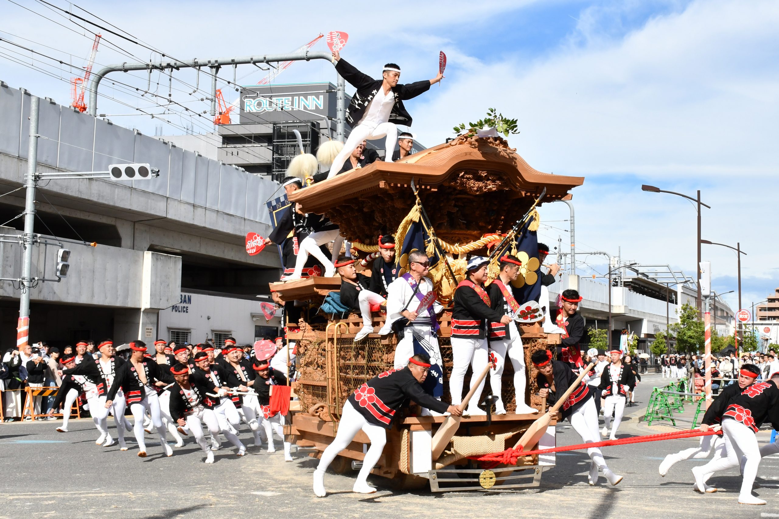 岸和田だんじり祭　10月祭礼