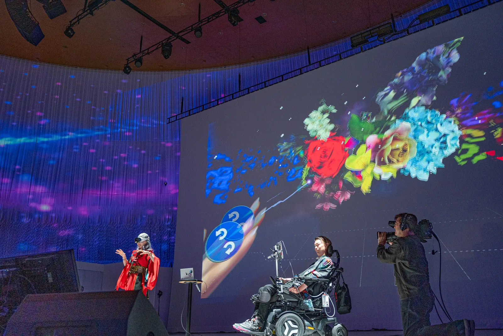 Metaverse Japan SUMMIT@2025EXPOの会場