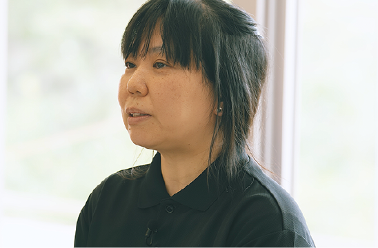 総合就労支援福祉施設・にしなりWing 職員　藤崎さん