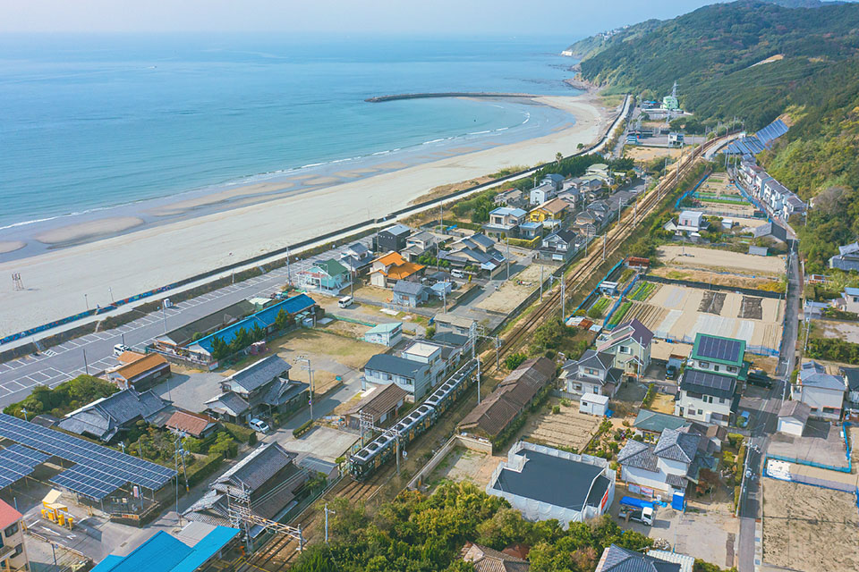 観光列車で地元に元気を、加太さかな線