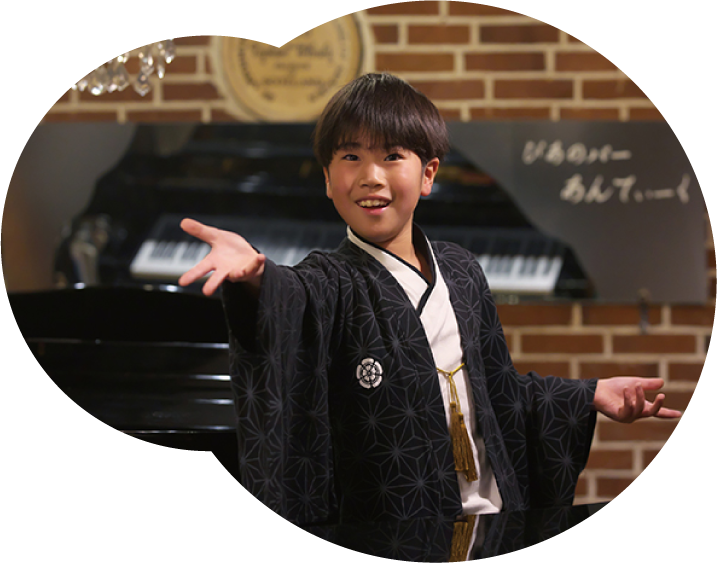 地元小学生歌手（木谷紳之介君）