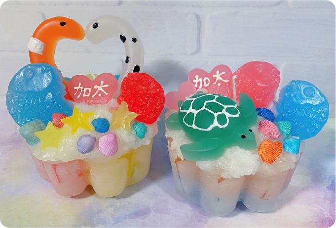 クリスマスキャンドルづくり体験