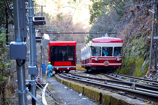 ケーブルカーの写真