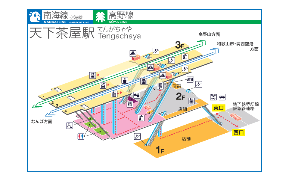 天下茶屋駅 南海電鉄