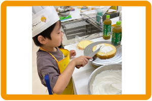 ケーキ作り