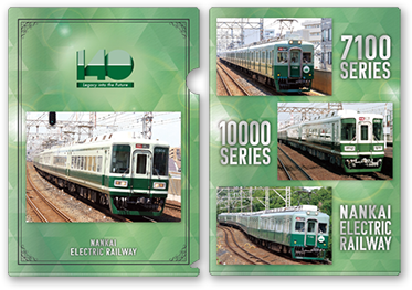 第2弾140周年記念クリアファイル（10000系・7100系）