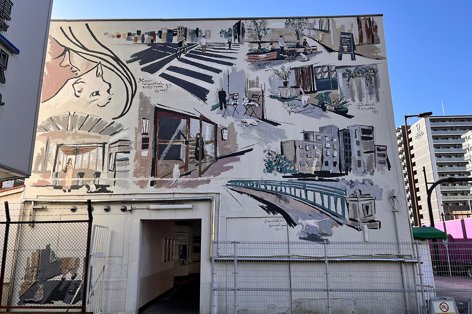 駅舎外壁の作品