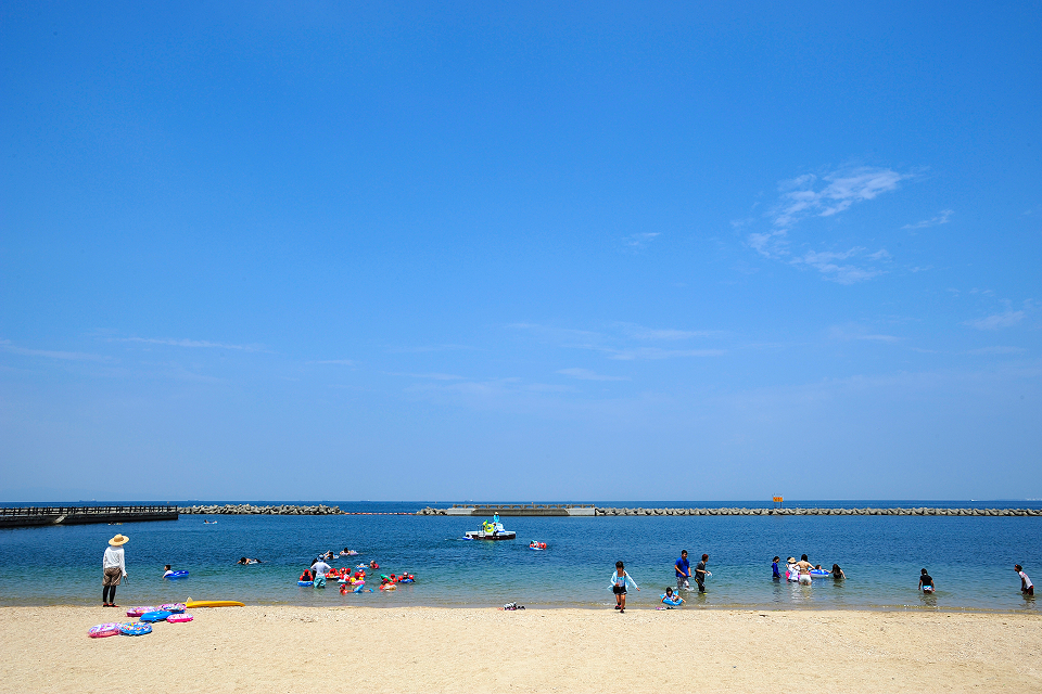 箱作海水浴場(ぴちぴちビーチ)