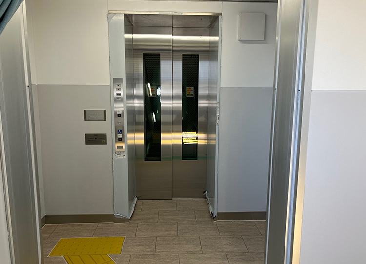 新設したエレベーター